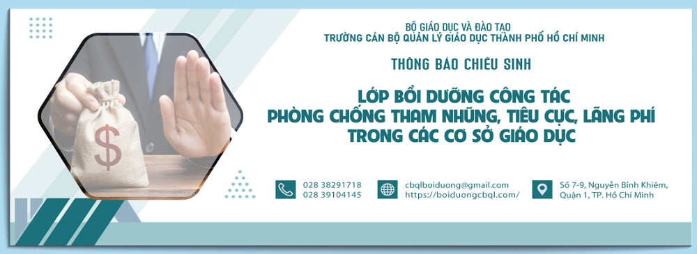 Bồi dưỡng Công tác phòng chống tham nhũng